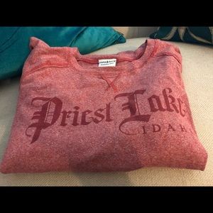 Boat neck sweatshirt